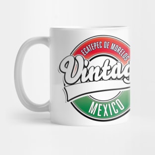 Ecatepec de Morelos Mexico vintage logo Mug